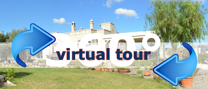 Click per visualizzare il Virtual Tour di Antico Carrubo B&B